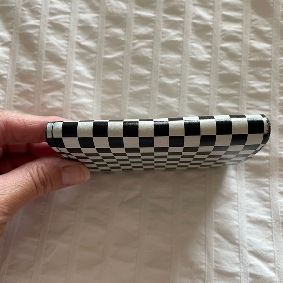 Rude Boy checkered leather wallet - Picture 5 of 6